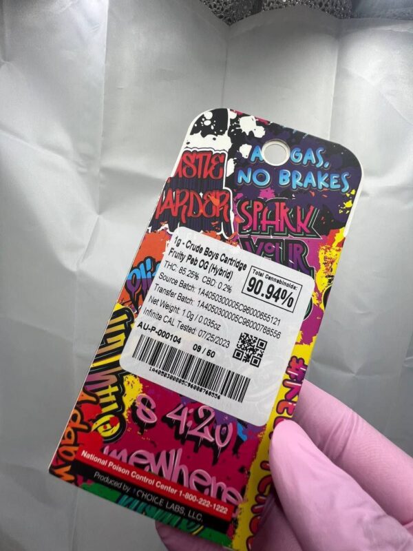 Crude Boys 1g Cartridge